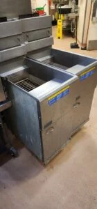 Replaced oil fryer hi limit switch and temperature control