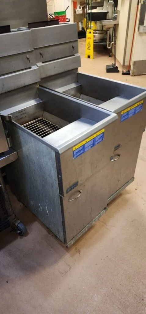 Replaced oil fryer hi limit switch and temperature control