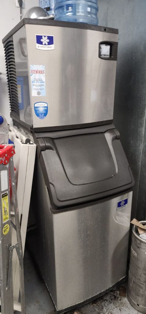 Performed cleaning on ice machine in round rock, texas