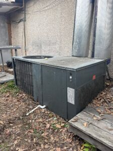 Repaired superduper old AC in Austin, Texas