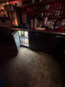 Repaired under counter, reaching cooler in Austin, Texas