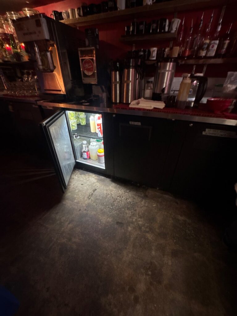 Repaired under counter, reaching cooler in Austin, Texas