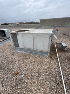 Replaced air filter filters on air conditioning RTU‘s in round rock Texas