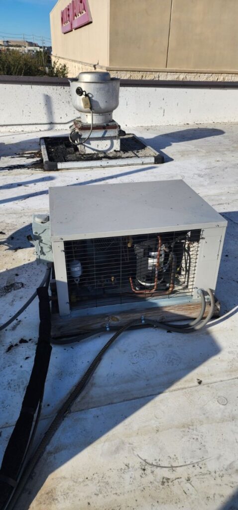 Repaired walk in freezer in cedar park
