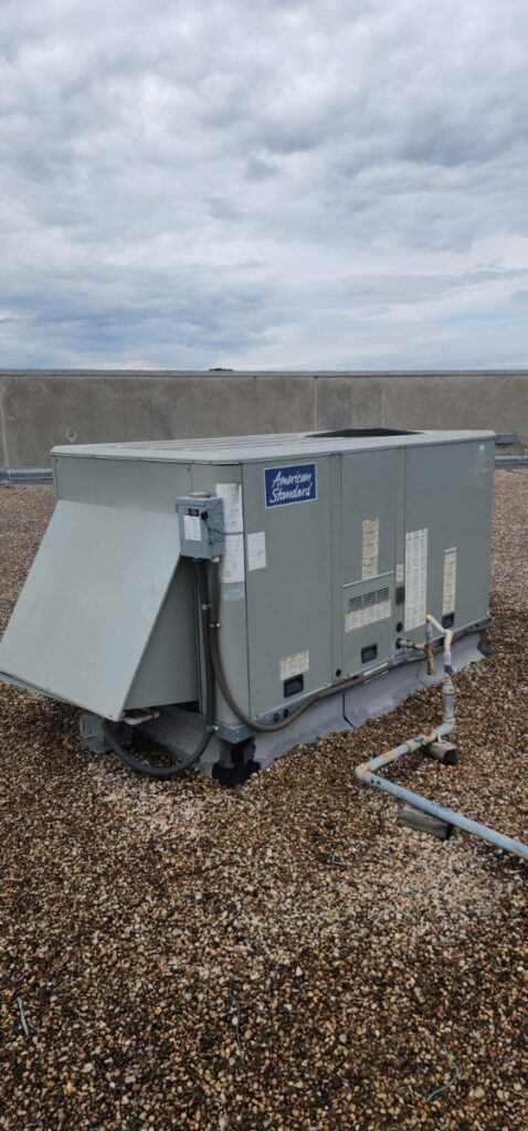 Preventative maintenance on RTU units in round rock