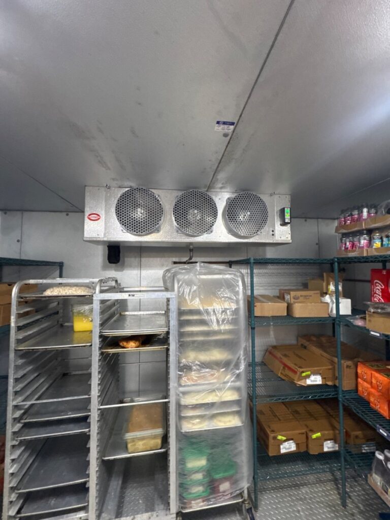 Installed walk in cooler system in Austin Texas