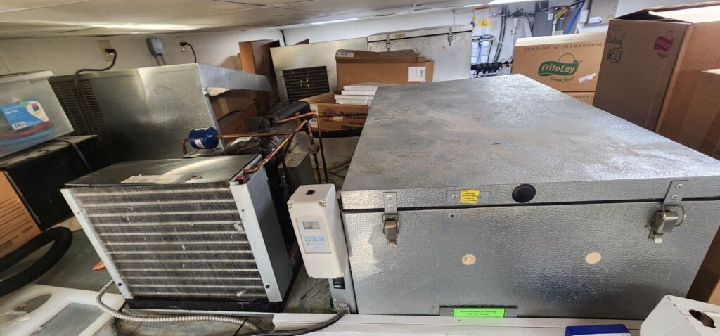 2228: diagnosed and repaired walk in cooler in Academy, tx