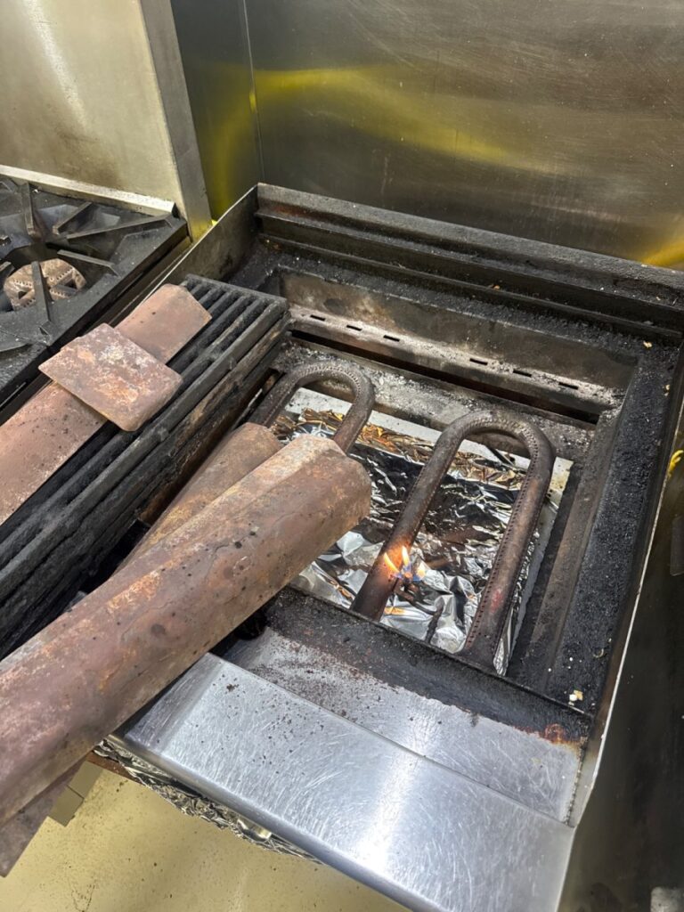 Repaired Cook Rite gas char boiler in Austin Texas.