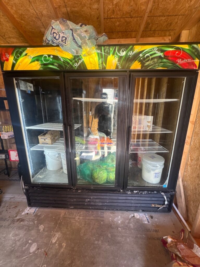 Diagnosed a three door true manufacturing, reach in cooler and round rock Texas