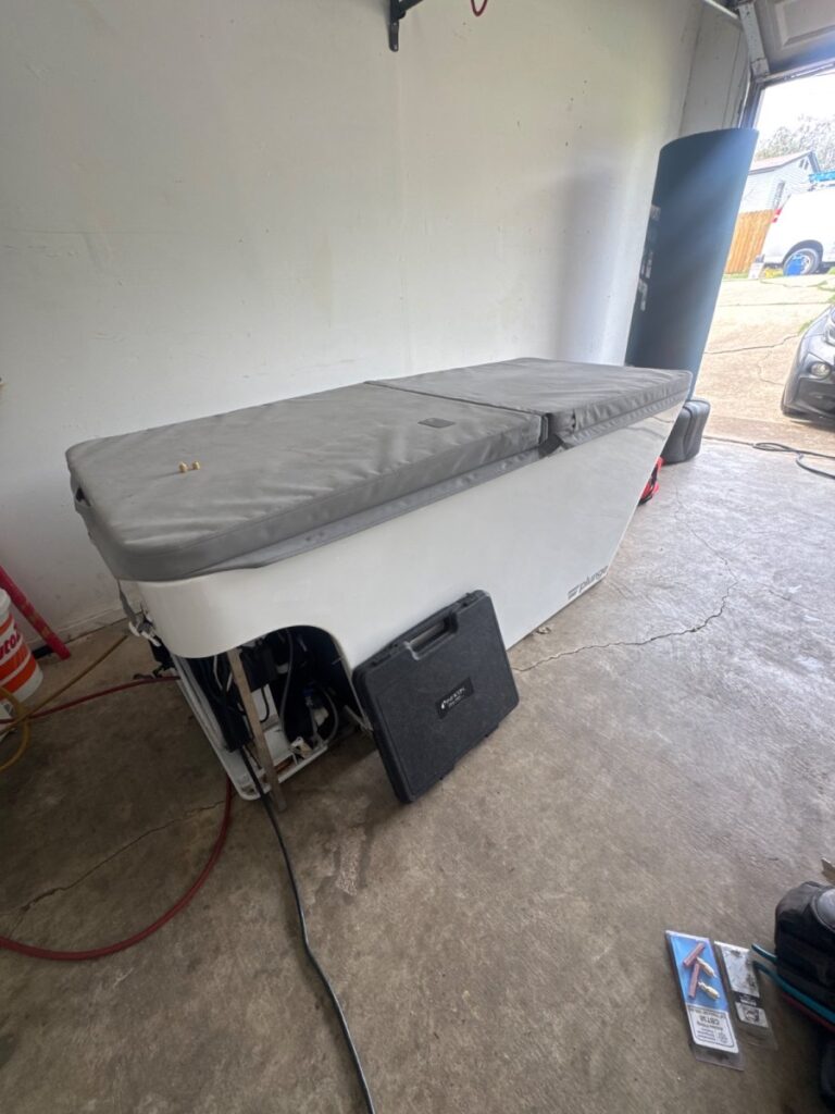 2261: Repaired cold plunge water chiller in Austin, Texas