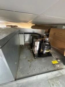 Repaired walk-in freezer at Subway in Little River Academy, Texas