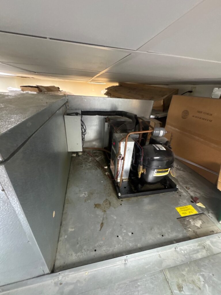Repaired walk-in freezer at Subway in Little River Academy, Texas