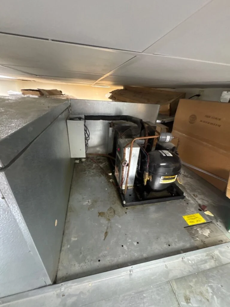 Repaired walk-in freezer at Subway in Little River Academy, Texas