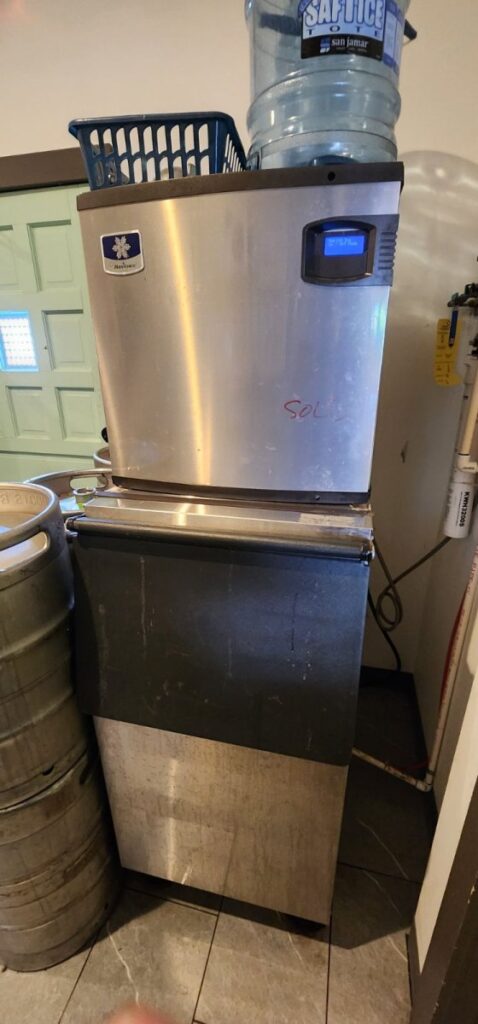 2294:Deep Cleaned Manitowoc ice machine in Leander tx