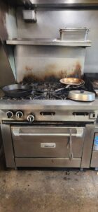 Diagnosed garland stove and Manitowoc ice machine in south Austin tx