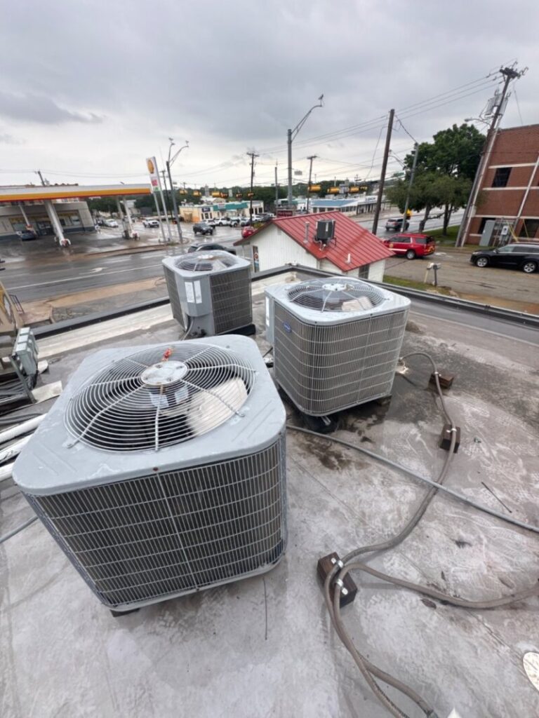 2317: Repaired carrier AC units in Pflugerville, Texas