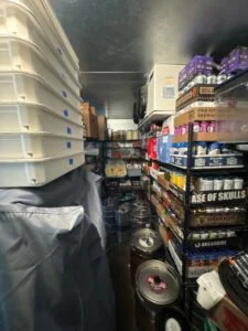 Repaired refrigerant leak on walk-in cooler in Austin, Texas