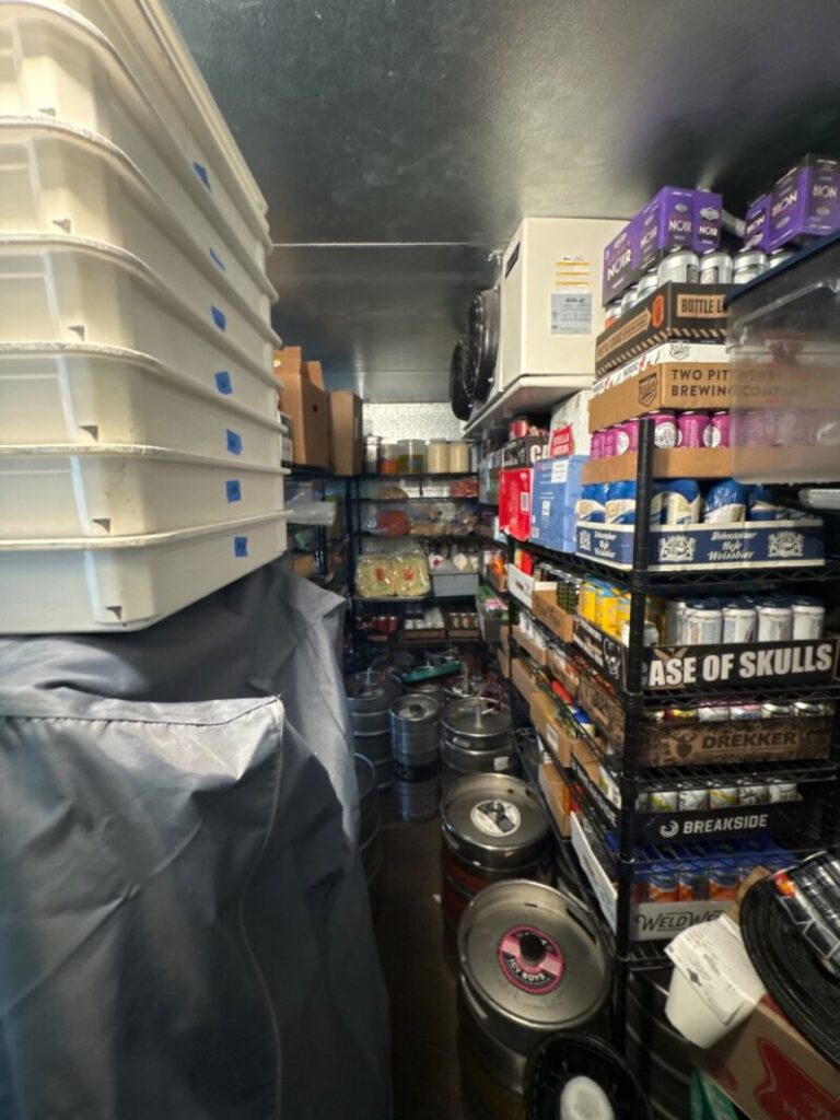 Repaired refrigerant leak on walk-in cooler in Austin, Texas