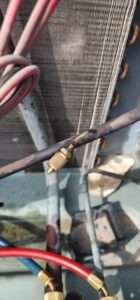 Setpoint Services completed a commercial rooftop HVAC repair at Renzo Gracie Pflugerville after diagnosing a severe refrigera...