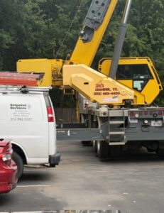 Setpoint Services completed commercial rooftop HVAC repair for a restaurant facility in Austin, Texas. The rooftop air condit...