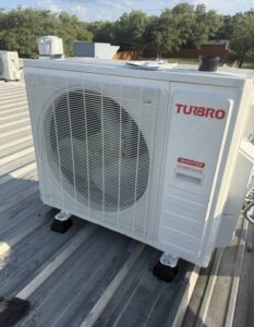 Setpoint Services completed mini split air conditioner repair and refrigerant service for a ductless HVAC system in Georgetow...