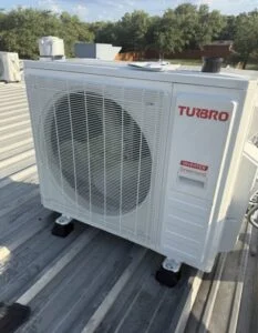 Setpoint Services completed mini split air conditioner repair and refrigerant service for a ductless HVAC system in Georgetow...