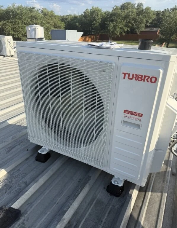 Setpoint Services completed mini split air conditioner repair and refrigerant service for a ductless HVAC system in Georgetow...