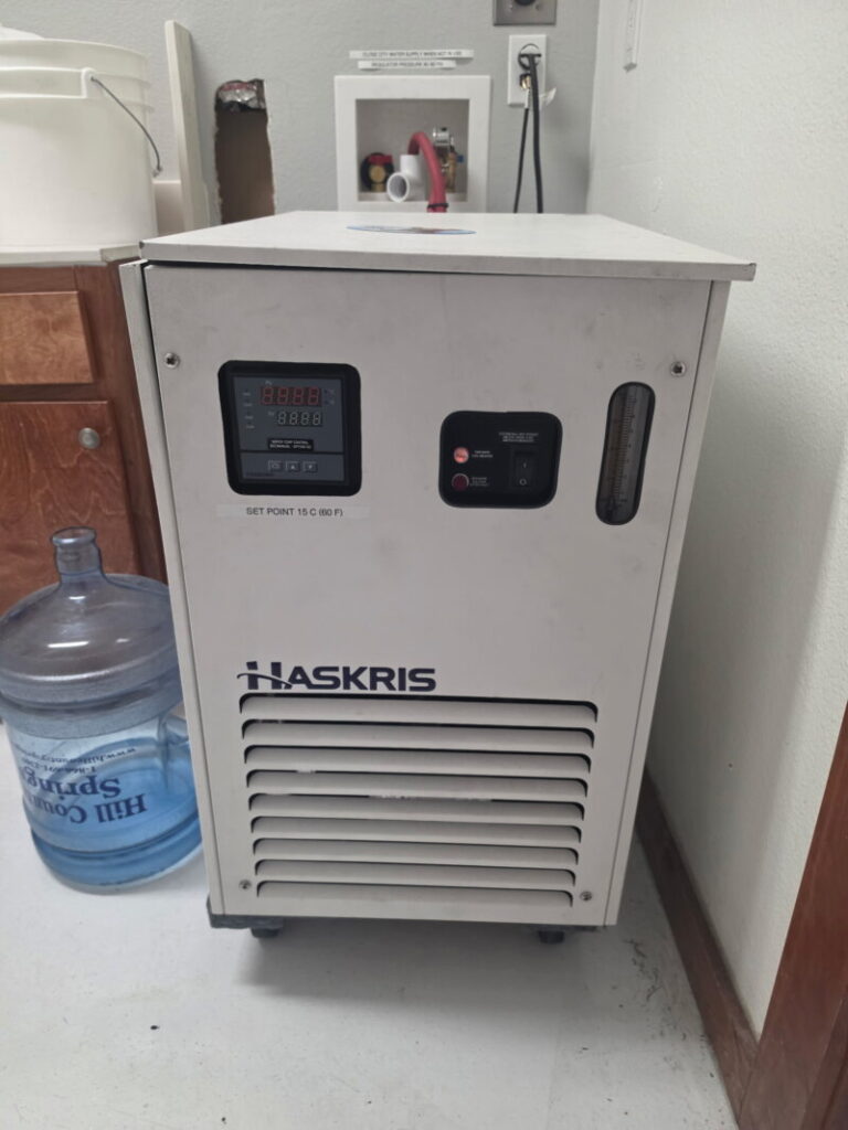Setpoint Services diagnosed and repaired a Haskris commercial process chiller in Austin, Texas after the customer reported th...