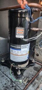 Setpoint Services completed a commercial rooftop air conditioning compressor replacement and refrigeration system repair at S...