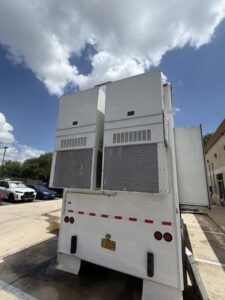 Setpoint Services completed preventive maintenance on two Bard trailer-mounted commercial HVAC systems in San Antonio, Texas...