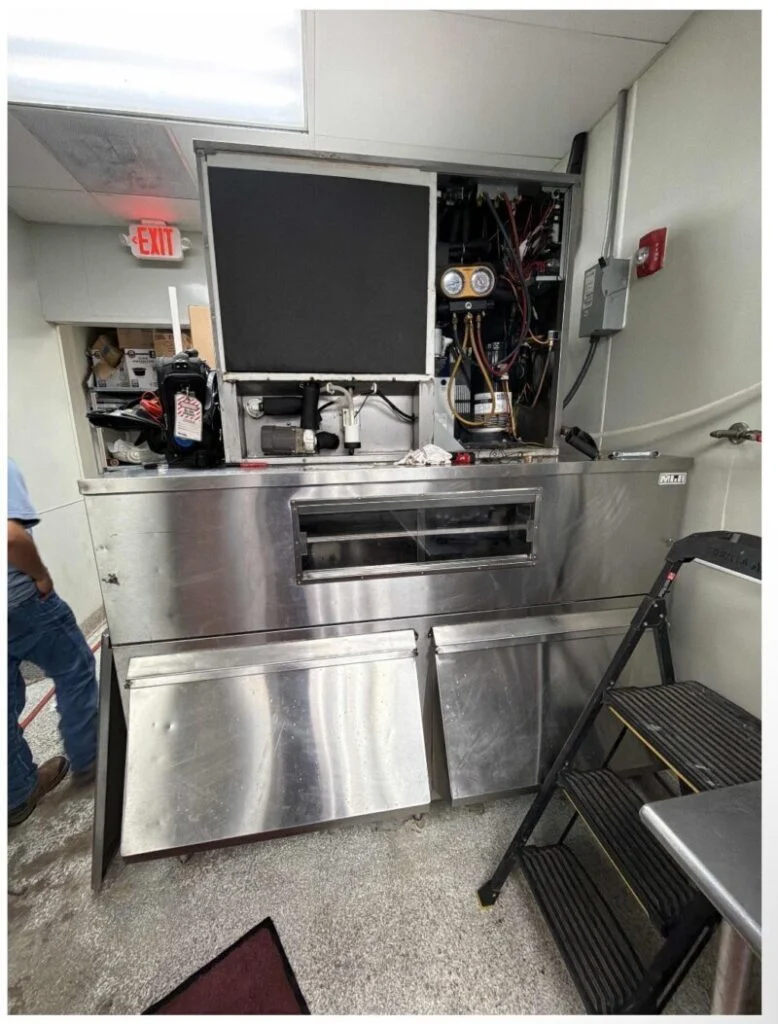 Setpoint Services completed a commercial Hoshizaki ice machine repair at Estância Brazilian Steakhouse in North Austin, Texas...