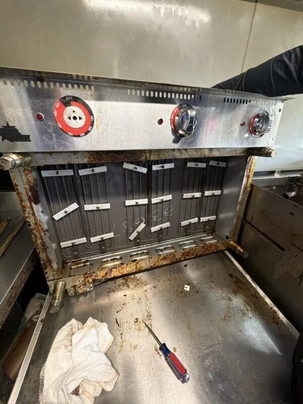 Setpoint Services completed commercial kitchen equipment repair for a Starmax 536TGF flat-top griddle at Nickel City Bar in A...