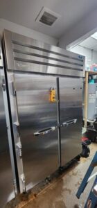 Setpoint Services performed commercial reach-in freezer repair for Los Mangos Ice Cream in Austin, Texas. A True Manufacturin...
