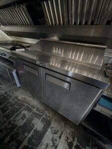 Setpoint Services performed commercial refrigeration repair and maintenance on two refrigerated prep tables in Austin, Texas...
