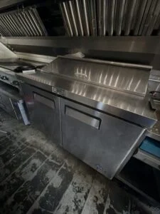 Setpoint Services performed commercial refrigeration repair and maintenance on two refrigerated prep tables in Austin, Texas...