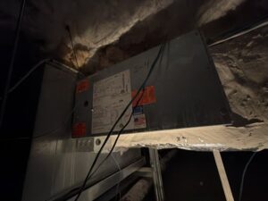 Setpoint Services performed commercial HVAC air handler repairs in Austin, Texas on three Enviro-Tec by Johnson Controls air...