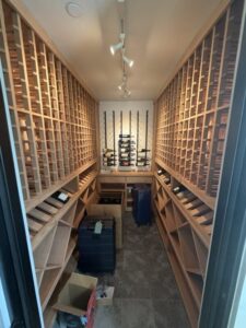 Setpoint Services performed residential wine cellar refrigeration diagnostics at a home in Rollingwood, Texas after the wine...