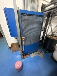 Setpoint Services provided ongoing emergency industrial chiller service for a HYFRA Sigma34-S process chiller at Muto Technol...