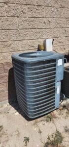 Setpoint Services performed commercial air conditioning diagnostics on a Goodman GSC130603CD three-phase R-22 AC system servi...