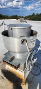 Setpoint Services performed commercial kitchen exhaust hood service on a CaptiveAire NCA14FA rooftop exhaust fan at Lamppost...