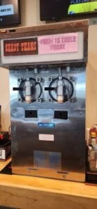 Setpoint Services performed commercial frozen margarita machine diagnostics and refrigeration repair at a restaurant in Kyle...