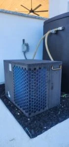 Setpoint Services performed residential cold plunge water chiller diagnostics and repair on an Arctic Warriors SH-HXJC10 ice...